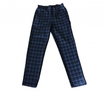 Geblokte broek grote meiden