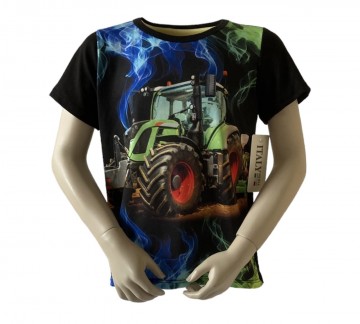 Groene trekker rode velg 2