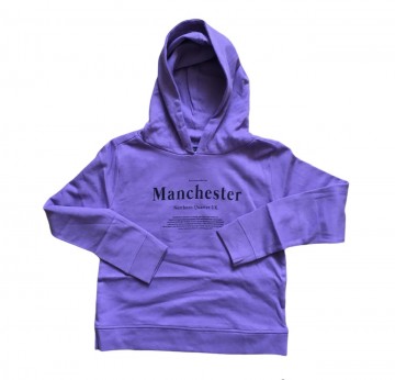 Hoodie paars manchester 2