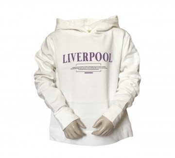 Hoodie wit liverpool 1