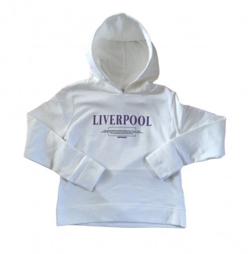 Hoodie wit liverpool 2
